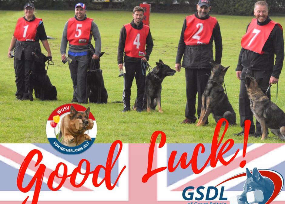Good Luck Team GB at the WUSV !