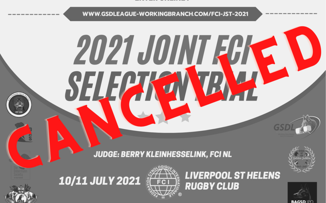 FCI Joint Selection 2021 – CANCELLED
